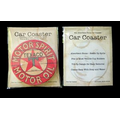 Single Packaged Absorbent Stone Car Coaster (2.5" Diameter)